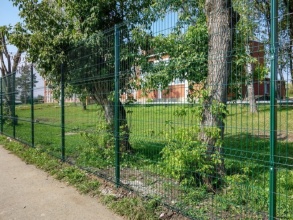 3D заборы для школы 90 метров фото в Кратово