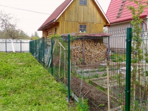 3D заборы 15 метров фото в Кратово